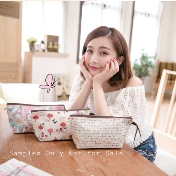 Waterproof Taiwan Dumpling Cosmetic Makeup Bag - Picture 4 of 11